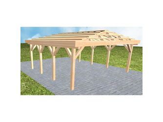 Carport Keitum KO Perfect ohne Pfannen, ohne Rinne