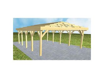 Carport Keitum MO Classic ohne Rinne, ohne Pfannen Carport Keitum MO Classic ohne Rinne, ohne Pfannen
