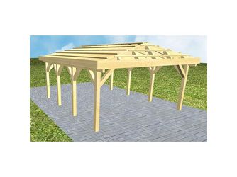 Carport Kiel KO Classic ohne Rinne, ohne Pfannen Carport Kiel KO Classic ohne Rinne, ohne Pfannen