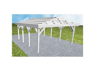Carport Kiel KO Select ohne Rinne, ohne Pfannen