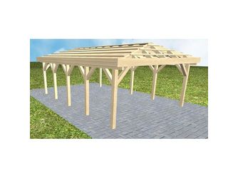 Carport Kiel MO Master ohne Rinne, ohne Pfannen Carport Kiel MO Master ohne Rinne, ohne Pfannen