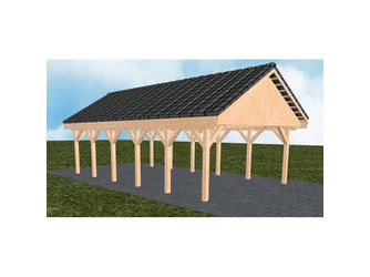 Carport Minden LD Perfect Satteldach, inkl. Pfannen und Rinne Carport Minden LD Perfect Satteldach, inkl. Pfannen und Rinne