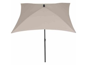 City Mittelstockschirm anthrazit/natur 180x180cm Gest. Stahl, Bez. 100% Polyester natur City Mittelstockschirm anthrazit/natur 180x180cm Gest. Stahl, Bez. 100% Polyester natur