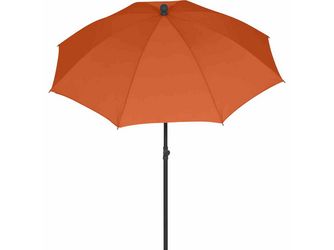 City Mittelstockschirm anthrazit/terracotta Ø180cm Gest. Stahl, Bez. 100% Polyester terracotta City Mittelstockschirm anthrazit/terracotta Ø180cm Gest. Stahl, Bez. 100% Polyester terracotta