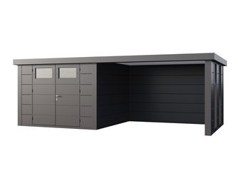 Classico Lounge Large mit Fenstern 3030 Granitgrau Rechts