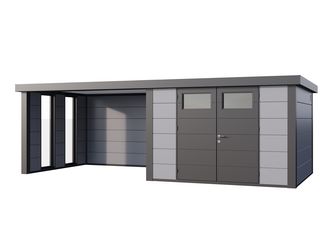 Classico Lounge Large mit Fenstern 3030 Lichtgrau Links