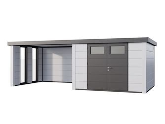 Classico Lounge Large mit Fenstern 3030 Weiß EW Links