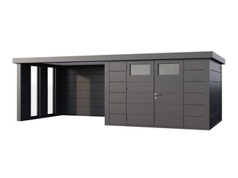 Classico Lounge Large mit Fenstern 3330 Granitgrau Links