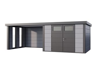 Classico Lounge Large mit Fenstern 3330 Lichtgrau Links