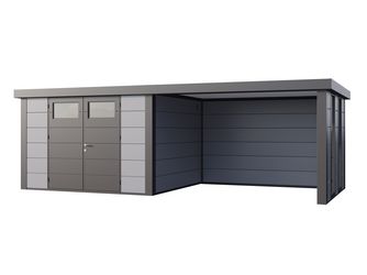 Classico Lounge Large mit Fenstern 3330 Lichtgrau Rechts