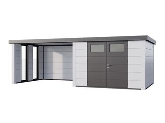 Classico Lounge Large mit Fenstern 3330 Weiß EW Links
