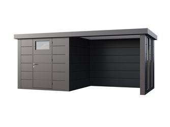 Classico Lounge Small mit Fenstern 2424 Granitgrau Rechts