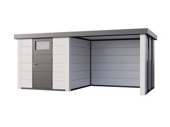 Classico Lounge Small mit Fenstern 2424 Weiß EW Rechts