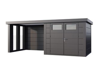 Classico Lounge Small mit Fenstern 2724 Granitgrau Links