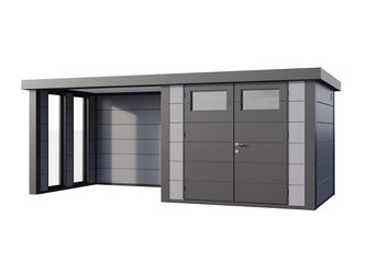 Classico Lounge Small mit Fenstern 2724 Lichtgrau Links