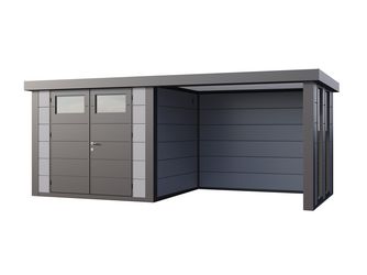 Classico Lounge Small mit Fenstern 2724 Lichtgrau Rechts