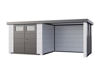 Classico Lounge Small mit Fenstern 2724 Weiß EW Rechts