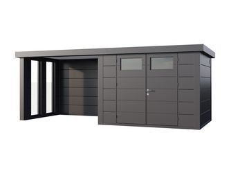 Classico Lounge Small mit Fenstern 3024 Granitgrau Links