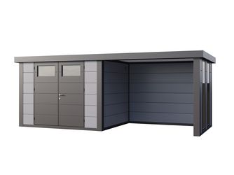 Classico Lounge Small mit Fenstern 3024 Lichtgrau Rechts