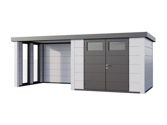 Classico Lounge Small mit Fenstern 3024 Weiß EW Links