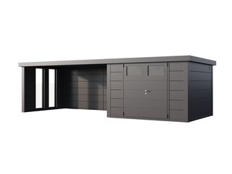 Classico Lounge XL mit Fenstern 3030 Granitgrau Links