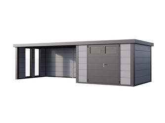 Classico Lounge XL mit Fenstern 3030 Lichtgrau Links