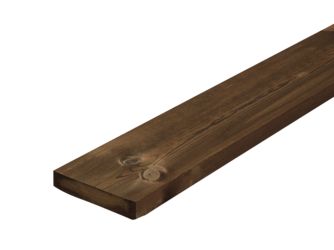 Clear Fassadenbrett gerundet 2803 4800x145x22mm