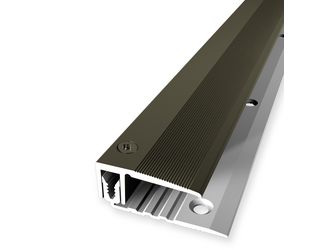 Combi End-Profil PF 387 Maxx Alu bronze eloxiert