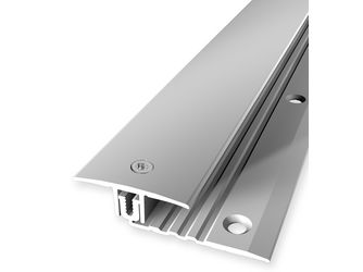 Combi Endprofil PF 258, Aluminium silber, eloxiert