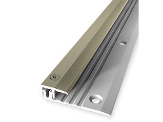 Combi End-Profil PF 377V Alu sand eloxiert