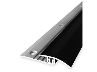 Combi V Anpassungsprofil PF 376 V versenkt gebohrt 33x9mm 4-9,5 (5-12)*mm 2,7m Alu eloxiert schwarz