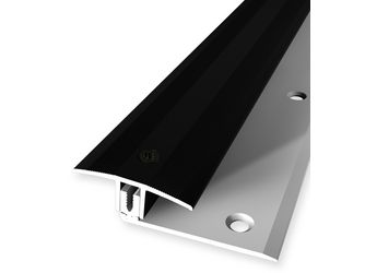 Combi+ Übergangsprofil PF 888 versenkt gebohrt 37x13mm 7-17mm 2,7m Alu eloxiert schwarz