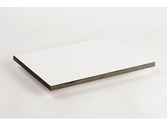 Compacdecor EZ White HDF kompakt mit Melaminbeschichtung