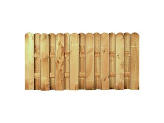 Sichtschutzzaun Fichte KDI grün "DAAN"