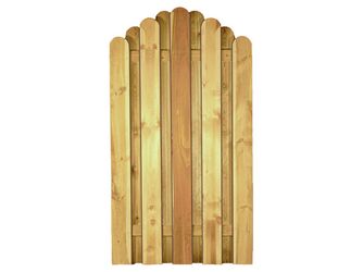 Sichtschutzzaun Fichte KDI grün "DAAN"