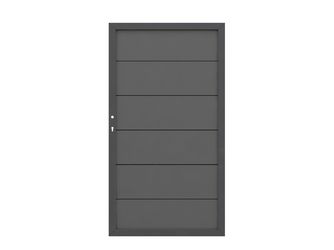 Tor Sichtschutzzaun WPC / Aluminium unbehandelt anthrazit "DESIGN WPC ALU" Tor Sichtschutzzaun WPC / Aluminium unbehandelt anthrazit "DESIGN WPC ALU"