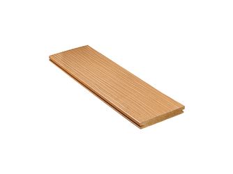 Terrassendiele WPC massiv Eichenbraun einseitig Holzstruktur, einseitig glatt, längsseitige Nut, DIE EXKLUSIVE - 21 x 140 mm Terrassendiele WPC massiv Eichenbraun einseitig Holzstruktur, einseitig glatt, längsseitige Nut, DIE EXKLUSIVE - 21 x 140 mm