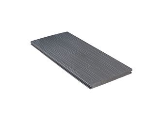 Terrassendiele WPC massiv Basaltgrau einseitig Holzstruktur, einseitig glatt, längsseitige Nut, DIE EXKLUSIVE - 21 x 200 mm Terrassendiele WPC massiv Basaltgrau einseitig Holzstruktur, einseitig glatt, längsseitige Nut, DIE EXKLUSIVE - 21 x 200 mm