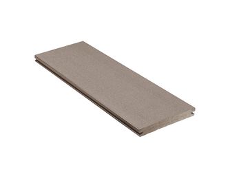 Terrassendiele WPC massiv Schwarzbraun einseitig gebürstet, längsseitige Nut, DIE URBANE - 21 x 162 mm Terrassendiele WPC massiv Schwarzbraun einseitig gebürstet, längsseitige Nut, DIE URBANE - 21 x 162 mm