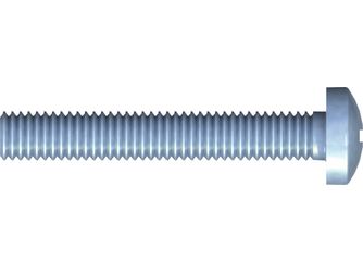 Gewindeschraube pan head DIN 7985 PZ-Antrieb M  Stahl verzinkt blau passiviert