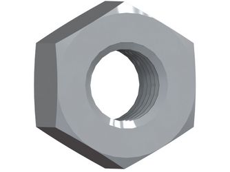 DIN 934 Muttern 6-kant Edelstahl A2 gebeizt passiviert