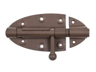 DURAVIS® Bolzen-Schlossriegel/rund.Griff, blau vz, duplexbeschichtet, 112 x 72 mm DURAVIS® Bolzen-Schlossriegel/rund.Griff, blau vz, duplexbeschichtet, 112 x 72 mm