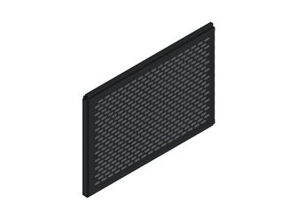 Dämmelement 4,7x67x95cm Anthrazit Alu-Fence Forsdal