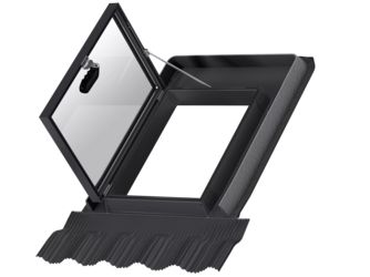Dachausstieg GVK 0000Z Polyeurethan, schwarz, isoliervegl. Dachausstieg GVK 0000Z Polyeurethan, schwarz, isoliervegl.