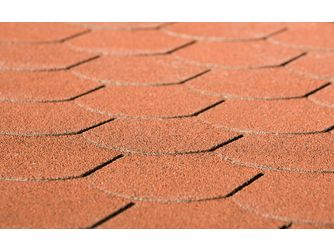 Dachschindeln Bieberschwanz rot, 3 m²