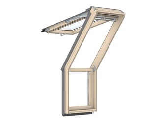 Dachterrasse, unten fest VEC M35 3065 klar lack Energie PLUS Alu 78x109