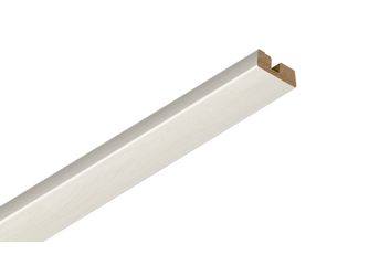 Deckenabschlussleiste DAL 34 Birke grauweiß 2400x34x14mm Deckenabschlussleiste DAL 34 Birke grauweiß 2400x34x14mm