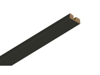 Deckenabschlussleiste DAL 34 Uni mattschwarz 2400x34x14mm Deckenabschlussleiste DAL 34 Uni mattschwarz 2400x34x14mm