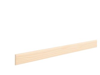 Deckleiste Kiefer astrein 5x30x900mm Massiv, roh, Kurzlänge