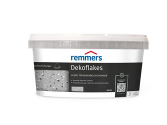 Dekoflakes weiß / grau / schwarz 0,5kg